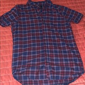 Men’s Short Sleeve Pacsun Flannel